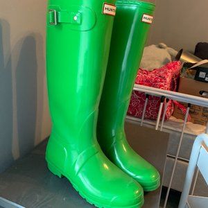 Green Hunter Boots